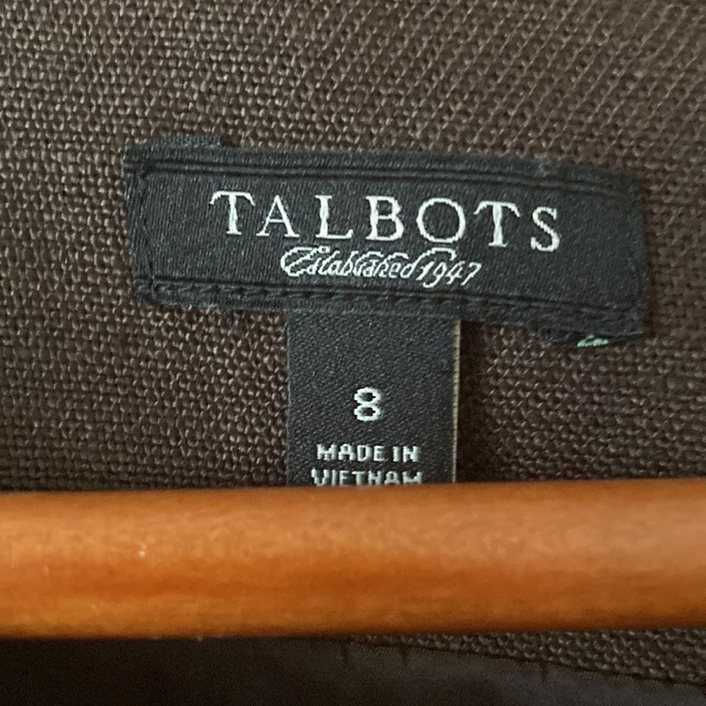 Talbots Irish linen sheath dress with jacket - Picture 3 of 10